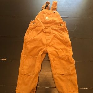 Carhartt Boys Brown Overalls 2T